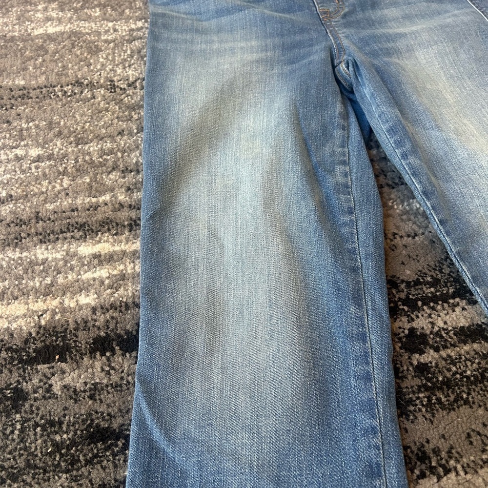 NWT SPANX Straight Leg Tummy Control Pull On Jean - Picture 2 of 9